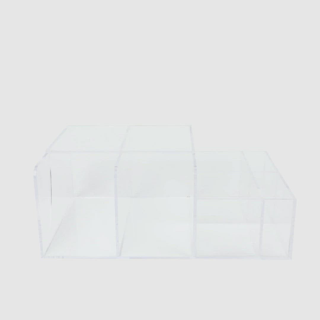 Acrylic 4-Section Box